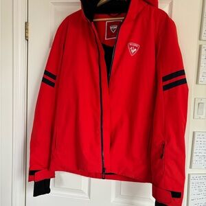 Rossignol Red and Black Ski Jacket